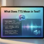 What Does TTS Mean in Text