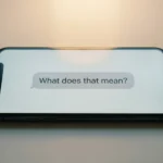 What Does That Mean Mean in Text