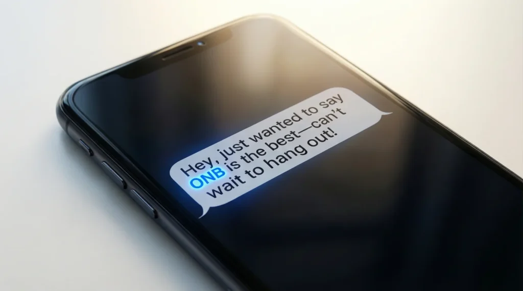 What Does ONB Mean in Text Messages? Full Slang Meaning Explained in 2026