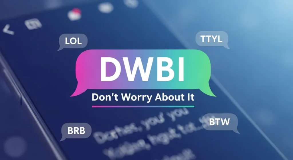 What Does DWBI Mean in Text