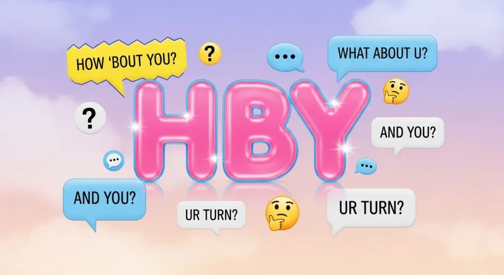 What Does HBY Mean in Text
