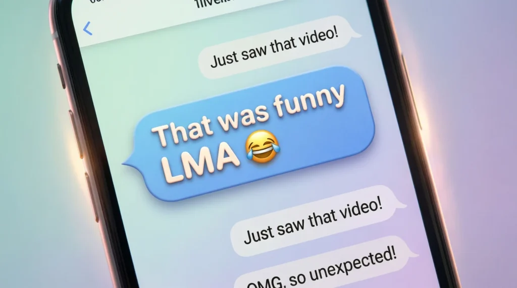 What Does LMA Mean in Text