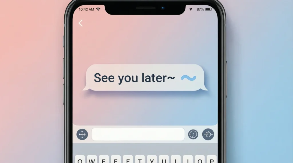 What Does ~ Mean in Text