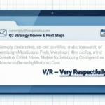 V/R Meaning in Emails: Full Explanation for Professionals (2026)