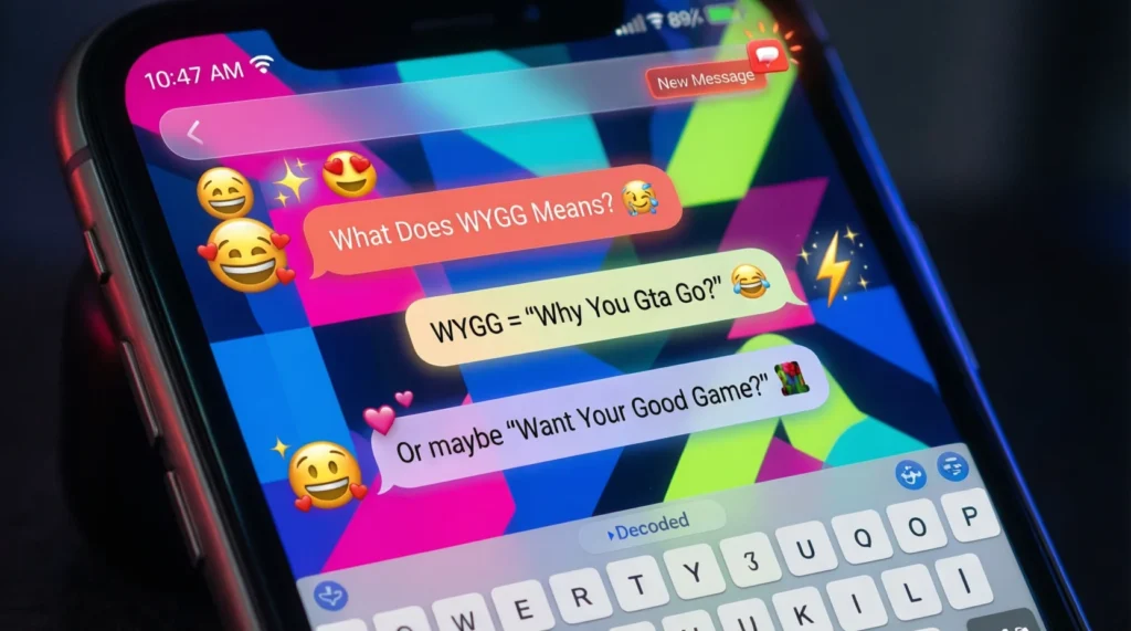 What Does WYGG Mean in Text