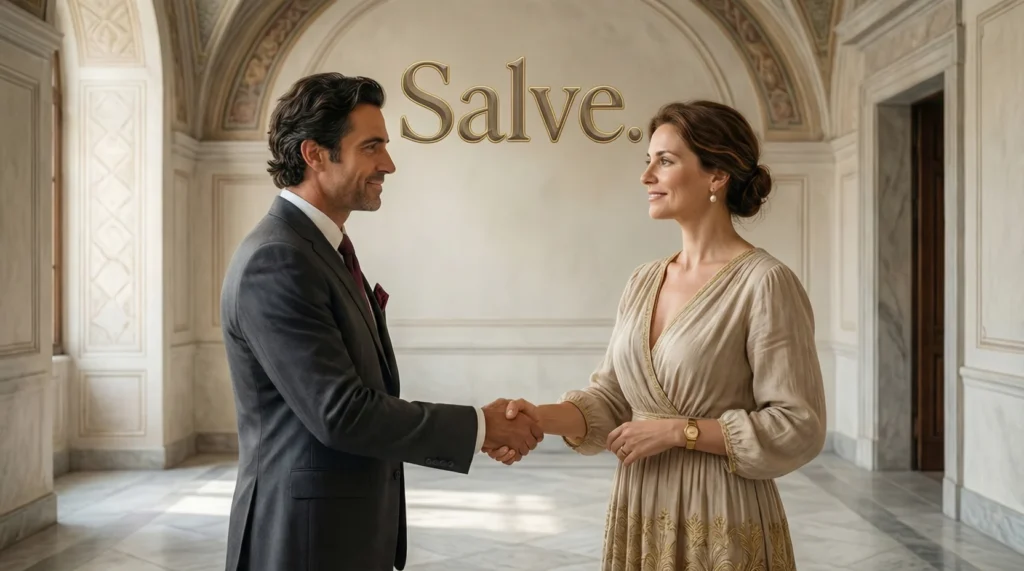 What Does Salve Mean in Italian