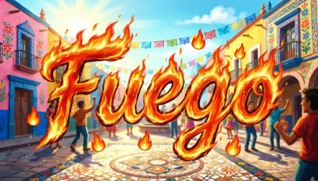 what does fuego mean in spanish