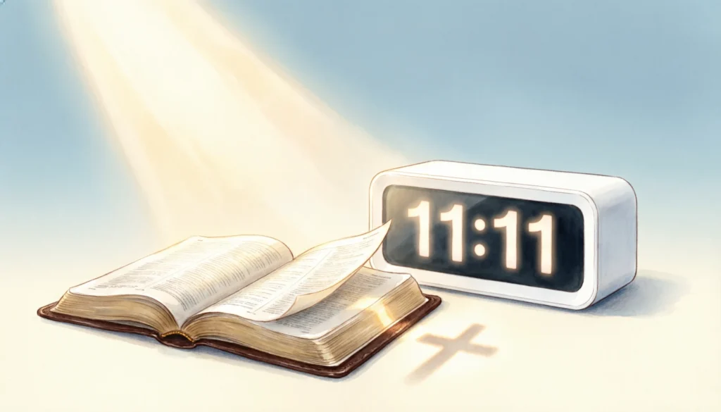 what does 11:11 mean in the bible