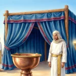 what does the color blue mean in the bible