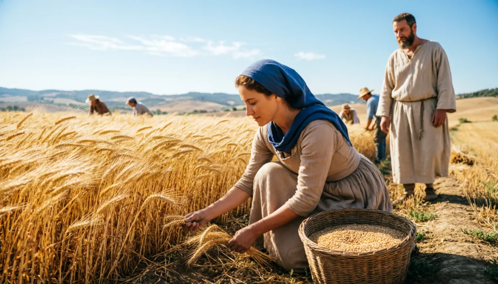what does glean mean in the bible