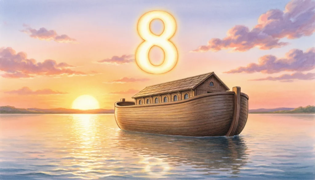 what does the number 8 mean in the bible