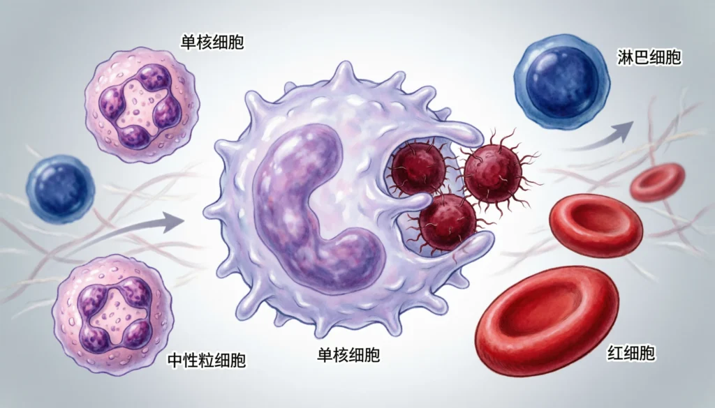what does monocytes mean in a blood test