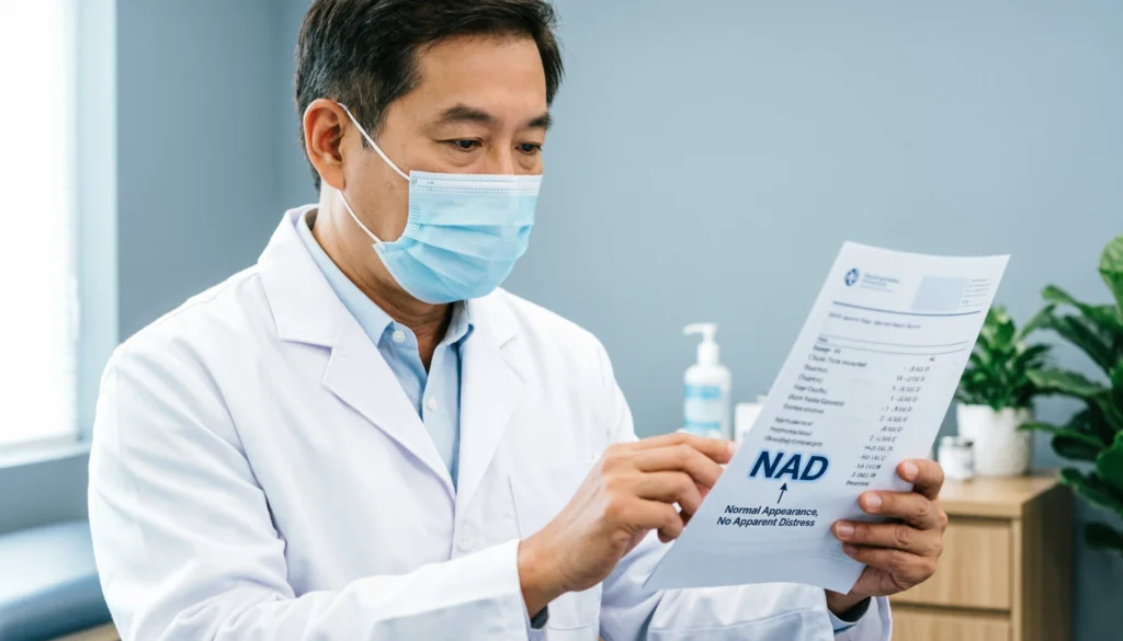 what does nad mean in medical terms