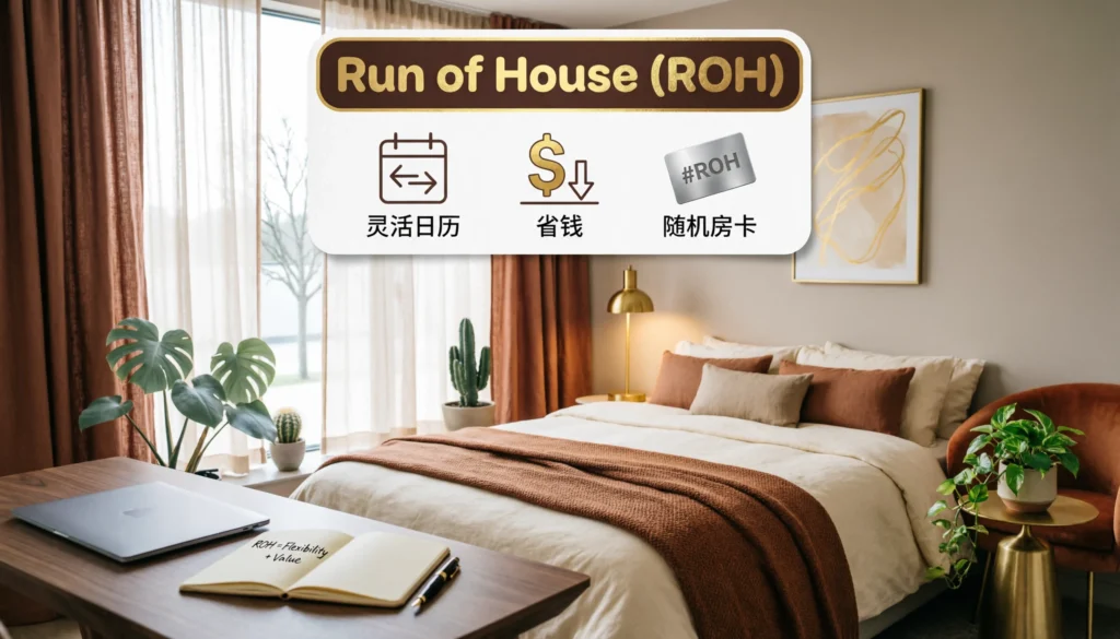 what does run of house mean in a hotel