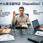 what does deposition mean in court
