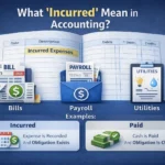 what does incurred mean in accounting