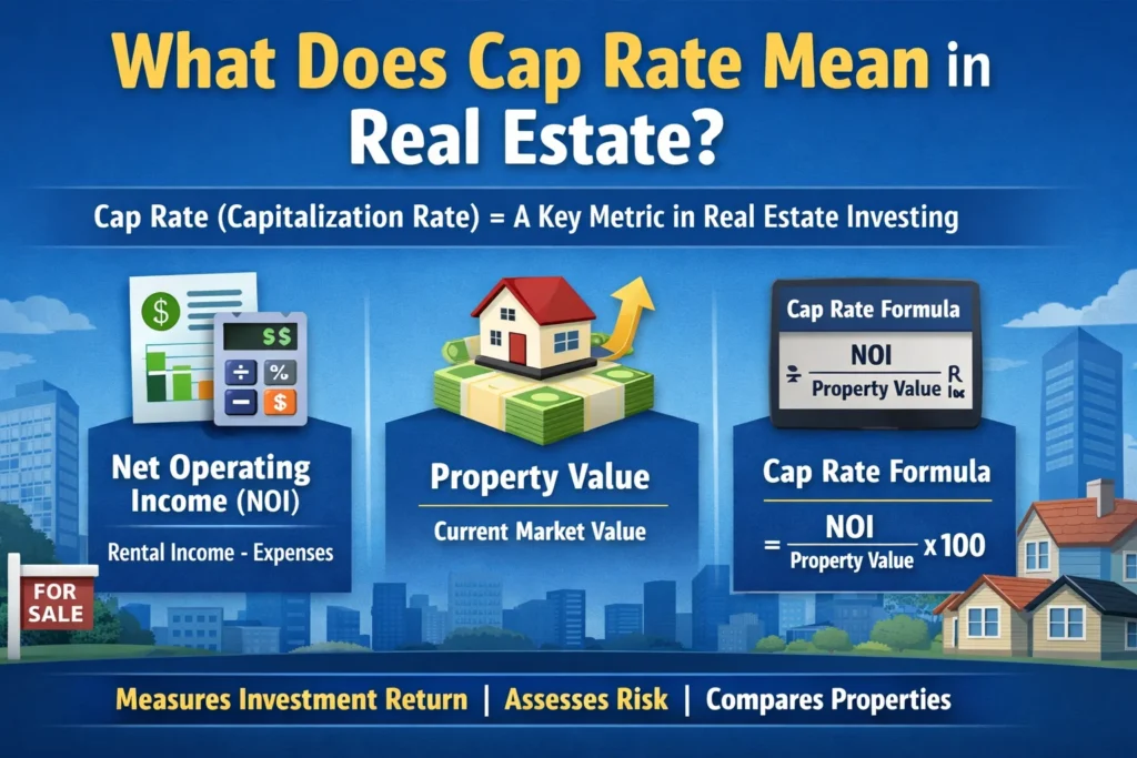 what does cap rate mean in real estate