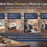 what does discovery mean in law