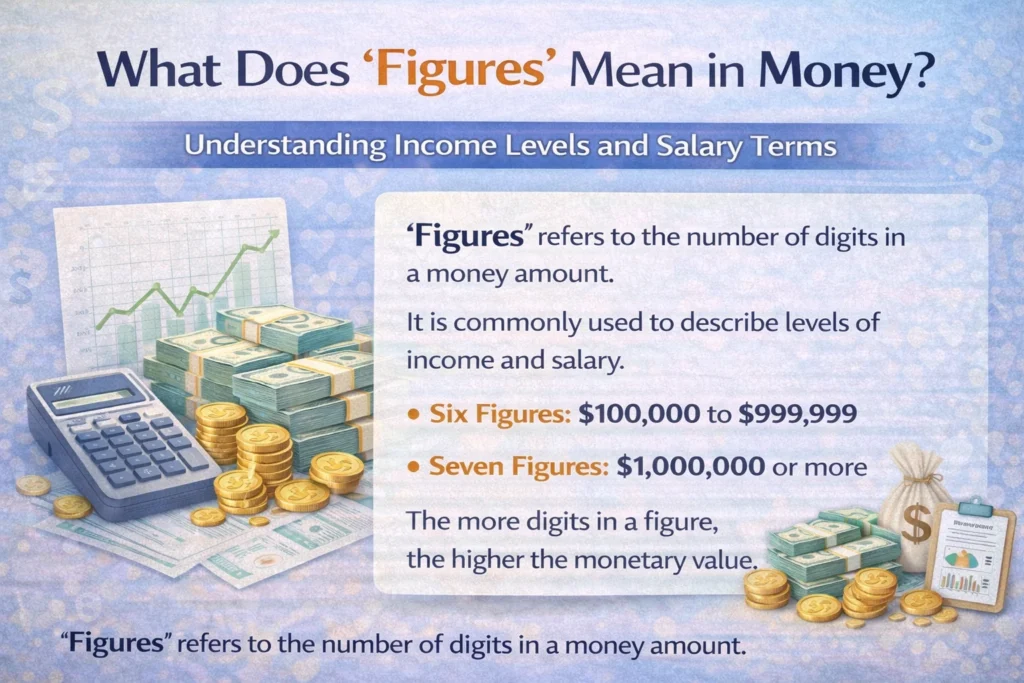 what does figures mean in money