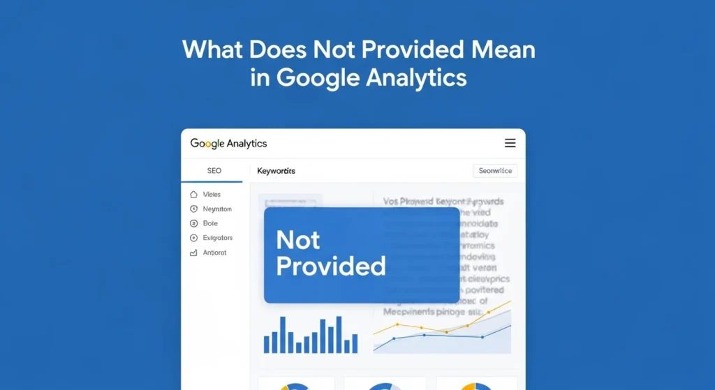 what does not provided mean in google analytics keywords