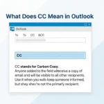 what does cc mean in outlook