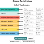 what does crn mean in college