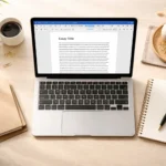 what does double spaced mean in an essay