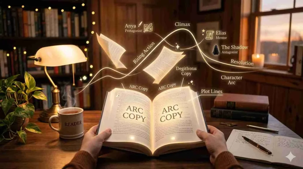 what does arc mean in books