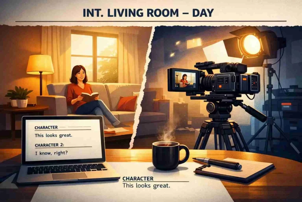 what does int mean in a script