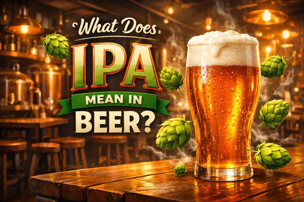 what does ipa mean in beer