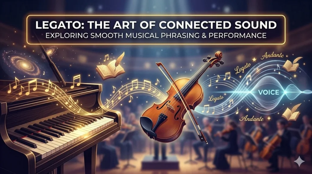 what does legato mean in music