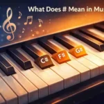 what does # mean in music