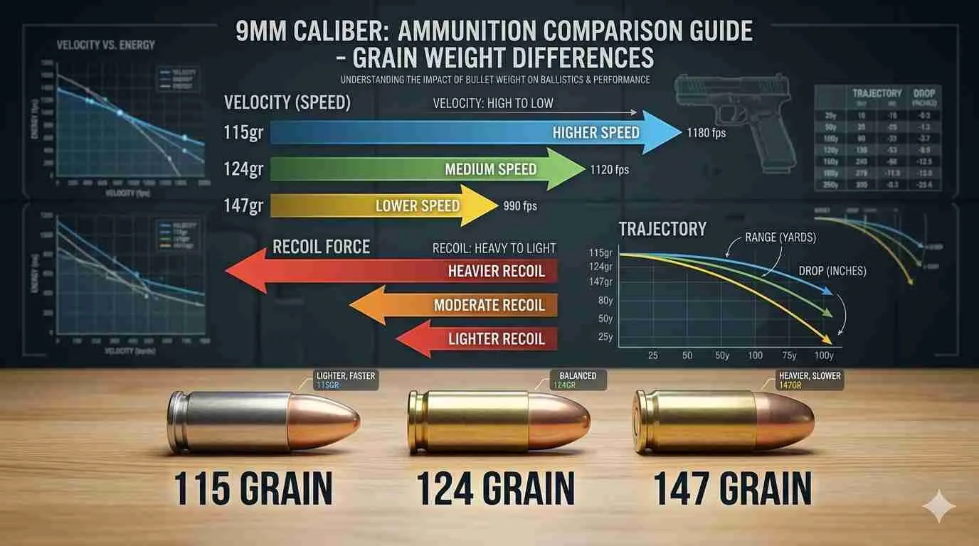 what does the grain mean in ammo